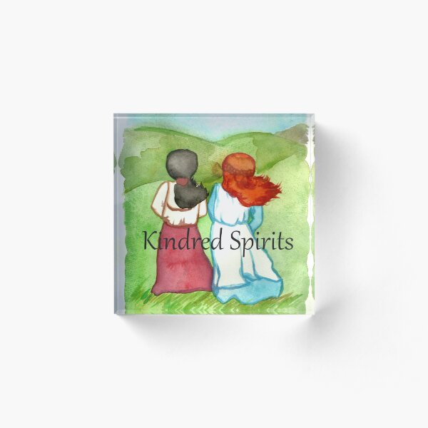 Kindred Spirits Anne of Green Gables Acrylic Block