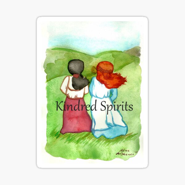 Kindred Spirits Anne of Green Gables Sticker