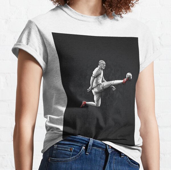 Zinedine Zidane - Real Madrid Football Artwork Classic T-Shirt