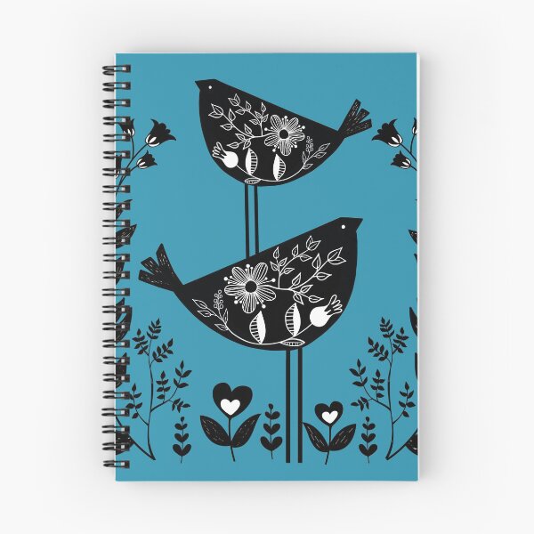 Item preview, Danish Birds Bring Good Luck And A Good Life Art Print designed and sold by BunnyThePainter.