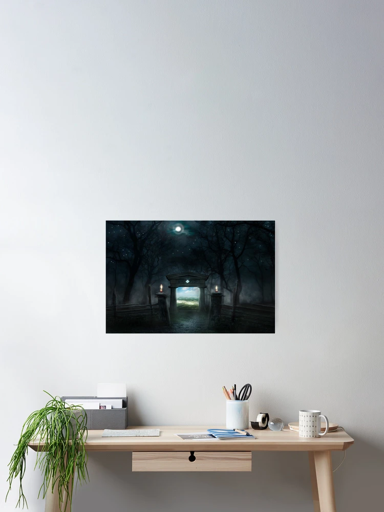 Thumbnail 2 of 3, Poster, PORTAL OF DAY designed and sold by RamsayGee.