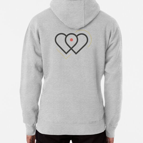 Two Hearts Pullover Hoodie