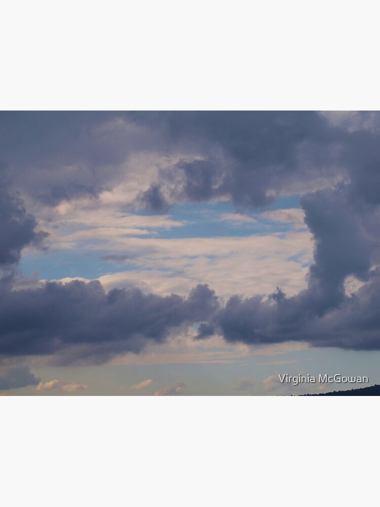 Window to the sky , clouds via Mt. Barney by Ginitwo
