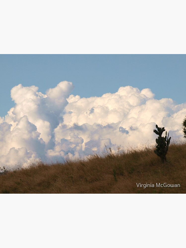 Just a bit of Fluff on the horizon, via Mt Barney by Ginitwo