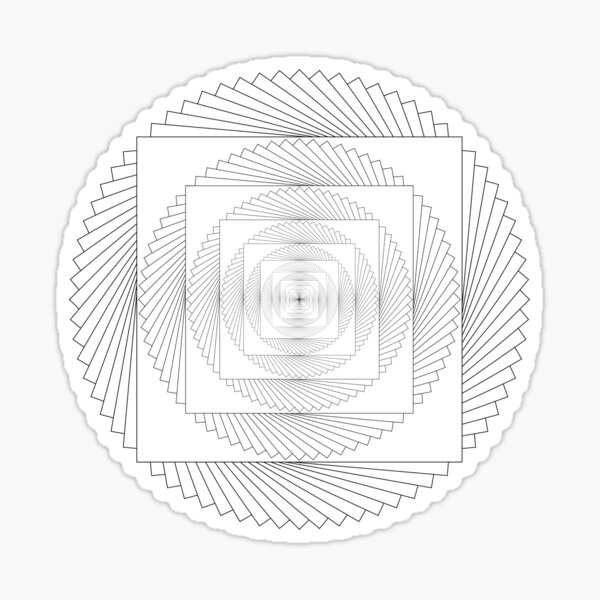 Geometrical 3 Sticker
