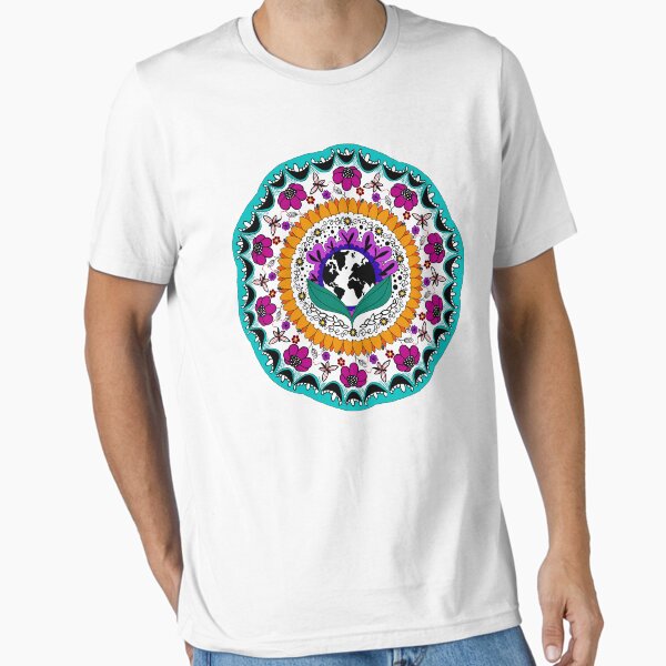 Item preview, Flourished Earth Mandala designed and sold by elenoir.