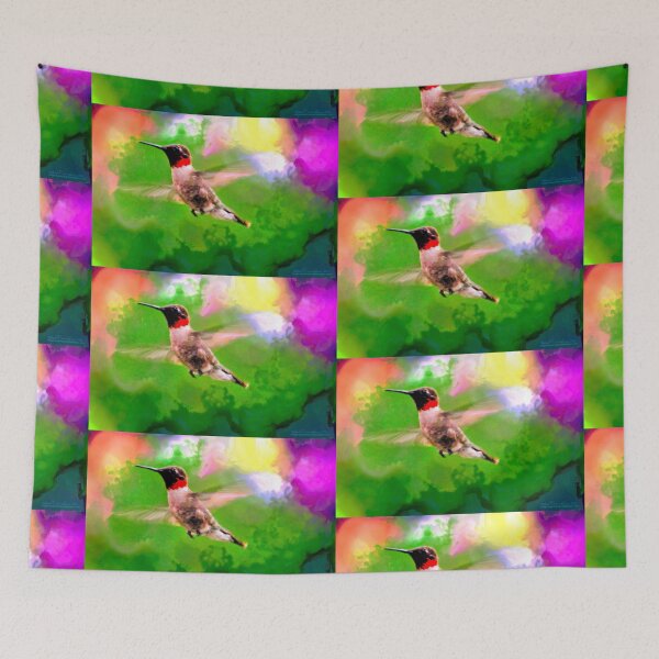 Item preview, Hummingbird Visit designed and sold by michaelasamples.