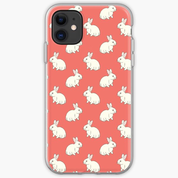 White Rabit iPhone Soft Case