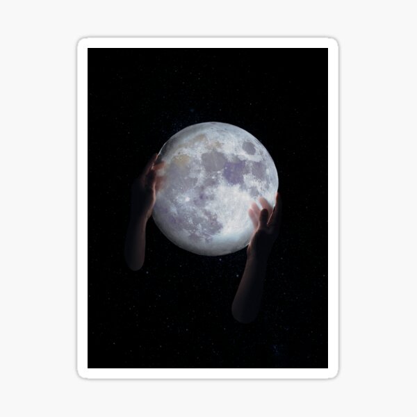 Moon Sticker