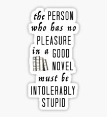 Good novel Sticker