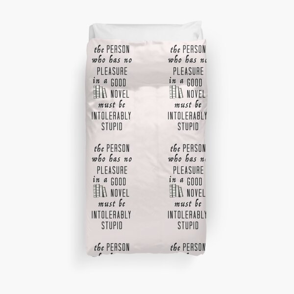 Good novel Duvet Cover