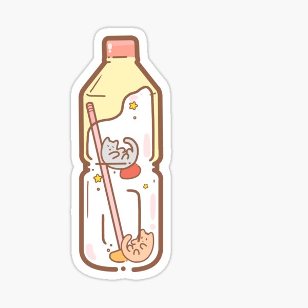 Vista previa del artículo con la obra «Bebida de gatito no. 2», diseñado y vendido por KokoroLemon.