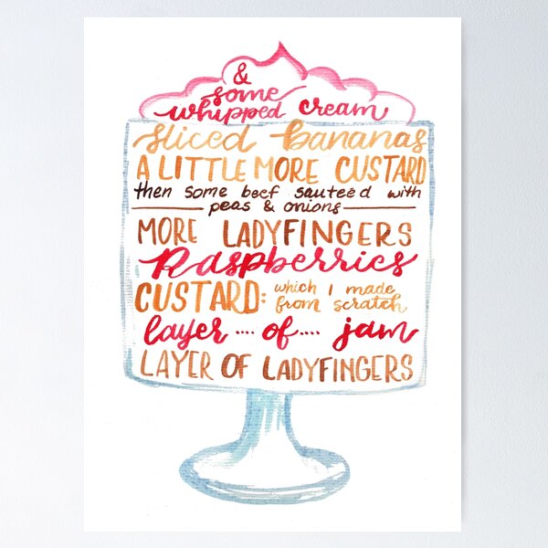 Item preview, Traditional English Trifle designed and sold by MathisDesigns.