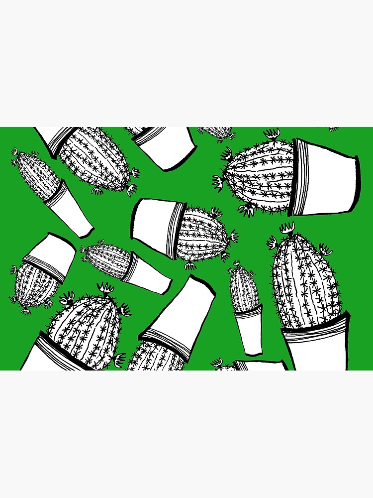 Cactus 63 black & white von RanitasArt