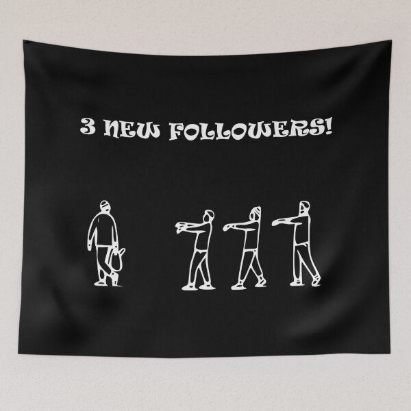Item preview, 3 new followers designed and sold by TShirtsByMs.