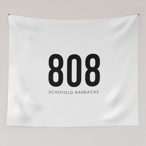 Item preview, Schofield Barracks, HI - 808 Area Code design designed and sold by CartoCreative.
