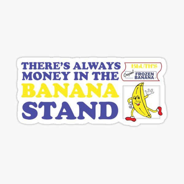Banana Stand Sticker