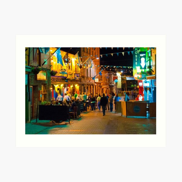 Quay Street, Galway, Ireland Art Print