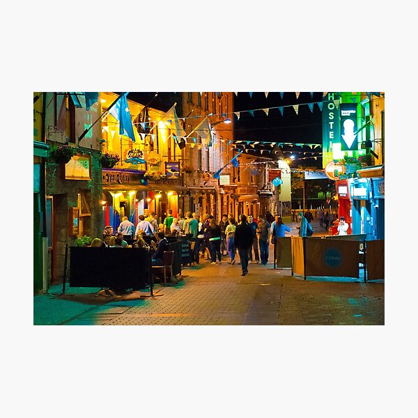 Quay Street, Galway, Ireland Photographic Print