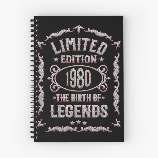 Item preview,  Born 1980 - Legends Birthday Funny Gift designed and sold by Dubbra.