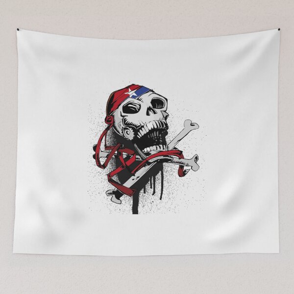 Item preview, Cool Pirate Product  Artistic Caribbean Pirate Skull Gift designed and sold by stuch75.