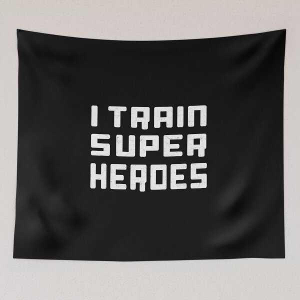 Item preview, Personal Trainer product - I Train Super Heroes - Fitness Gifts designed and sold by stuch75.