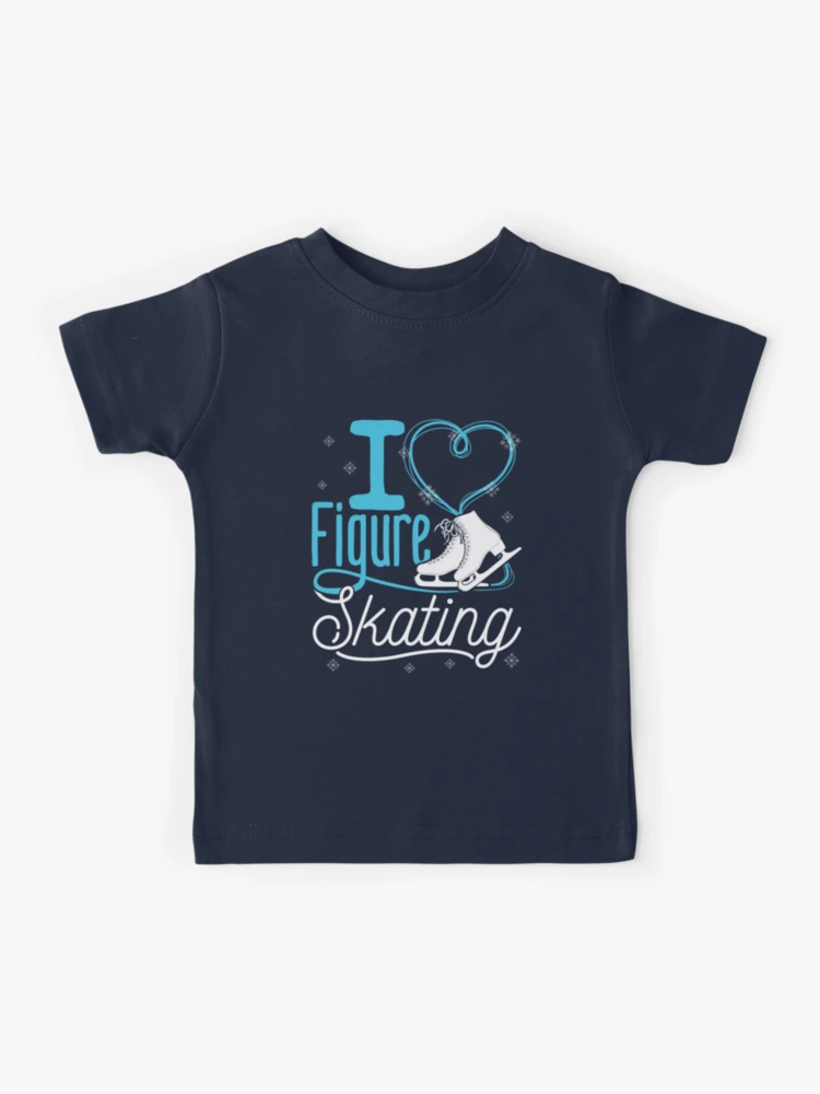 I Heart Figure Skating Kids T-Shirt for Sale by jaygo