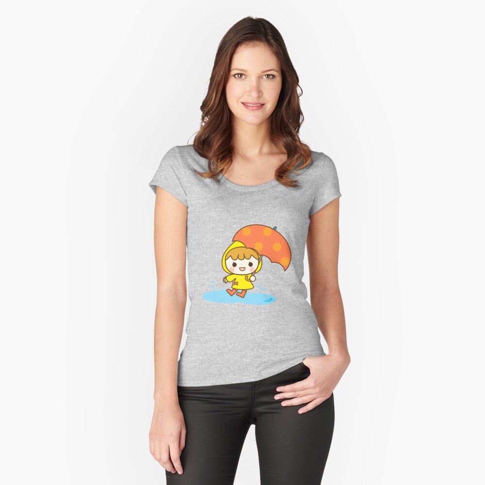 Item preview, Fitted Scoop T-Shirt designed and sold by Claudiocmb.