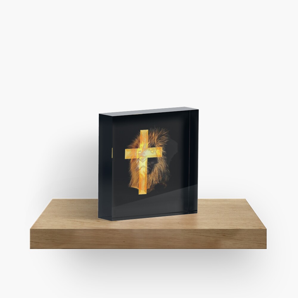 product Christian - Lion of Judah - Religious Theme Gifts Acrylic Block