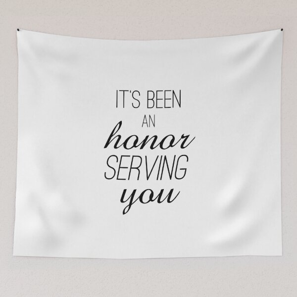 Item preview, Merlin-Inspired "It's Been an Honor" designed and sold by mulberrydragon.