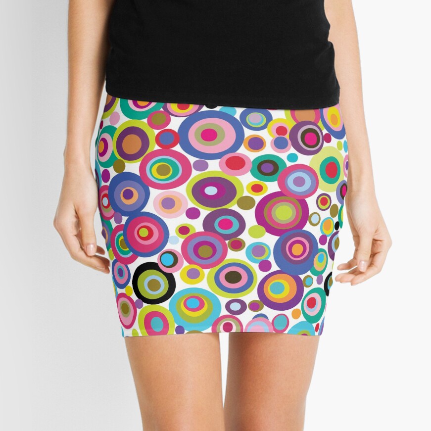 CONFETTI DOTS Mini Skirt