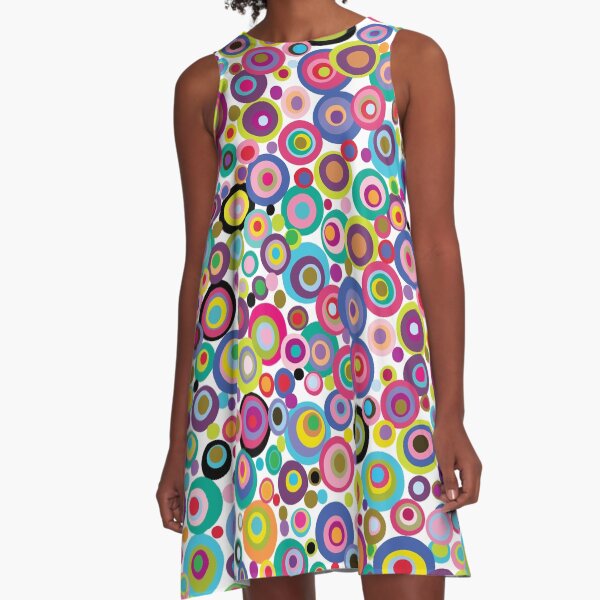 CONFETTI DOTS A-Line Dress