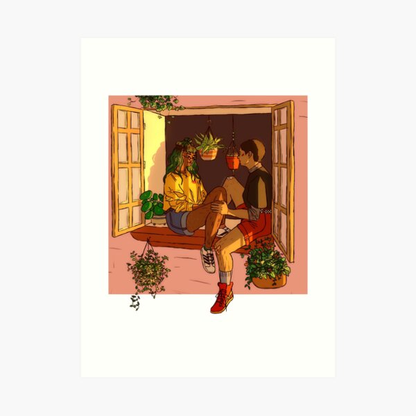 things that grow quietly in the sunshine Art Print