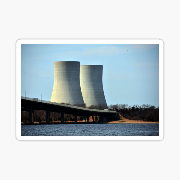 Brayton Point Power Station _ Cooling Towers Sticker