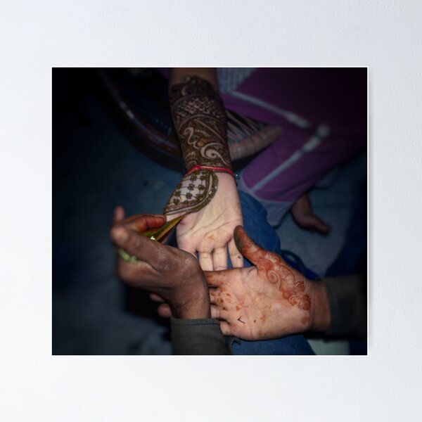 Traditional Mehndi Tattoo For A Indian Bridal Celebration Stock Photo -  Download Image Now - iStock