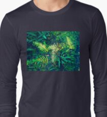 bright colored ferns 03/24/19 Long Sleeve T-Shirt