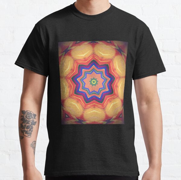 Here Comes the Sun Mandala Art - Yoga Lover Gift Classic T-Shirt