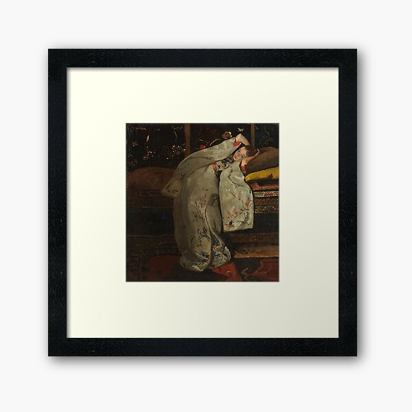 Aperçu de l'œuvre Fille en kimono blanc - George Hendrik Breitner (1894) créée et vendue par aclmohle.