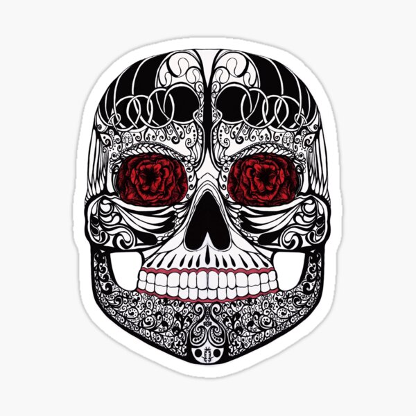Monika's Sugar Skull Sticker