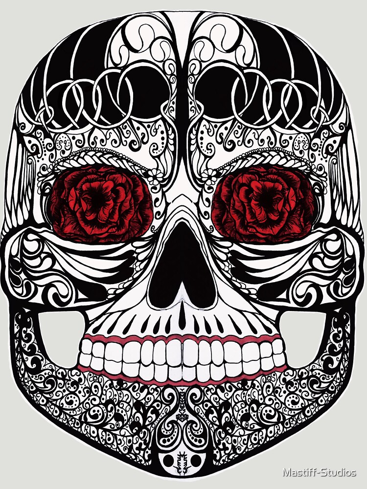 Monika's Sugar Skull by Mastiff-Studios