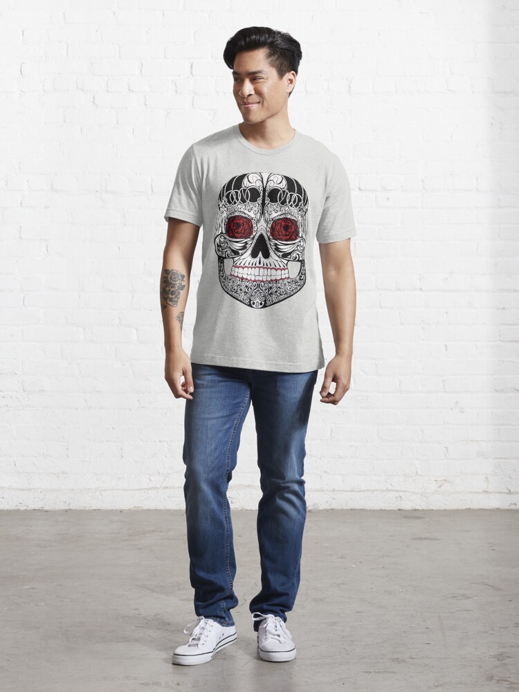 Alternate view of Monika's Sugar Skull Essential T-Shirt