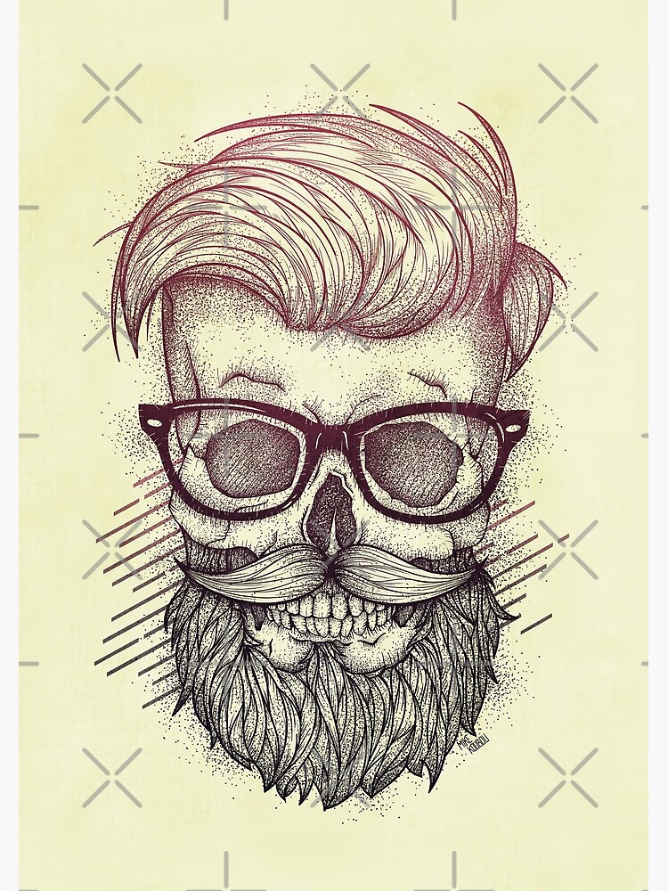 Thumbnail 3 of 3, Poster, Hipster is Dead designed and sold by mikekoubou.