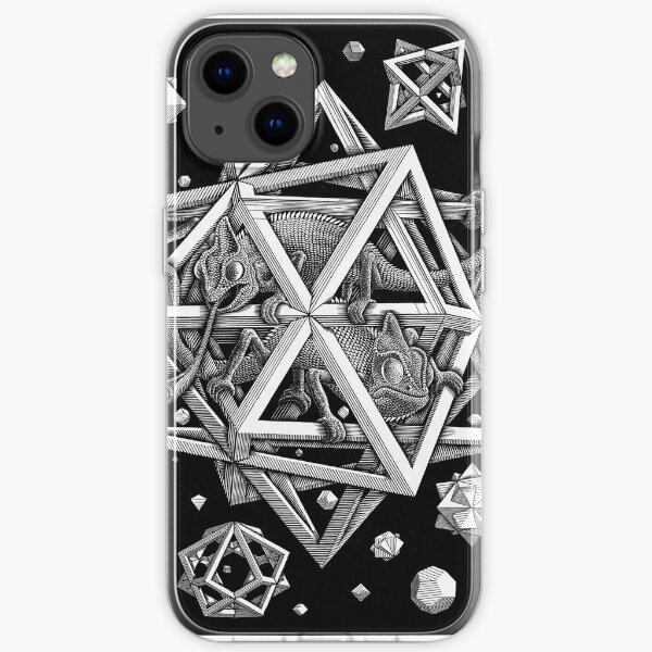 M.C. Escher - Stars iPhone Soft Case