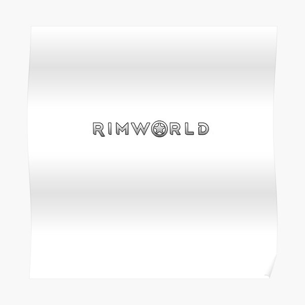 "Rimworld logo" Poster by possibly | Redbubble