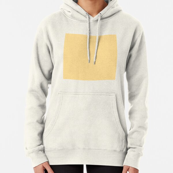 butter color hoodie