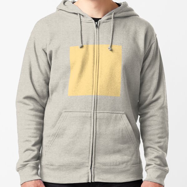 butter color hoodie