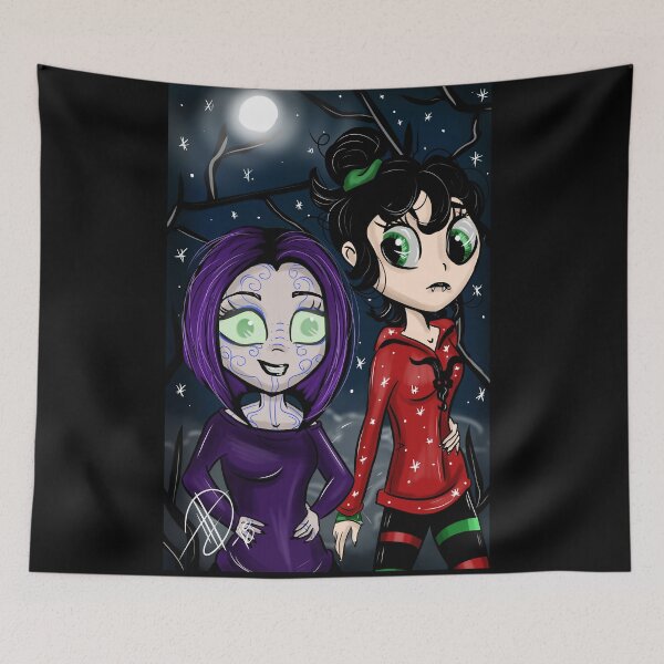 Item preview, Vampire Girl and Jinn Girl designed and sold by AlexaVampire.