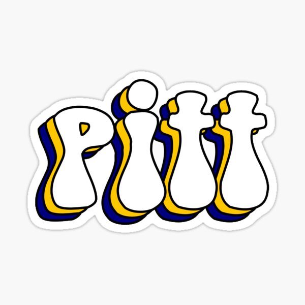 Pitt Stickers Redbubble