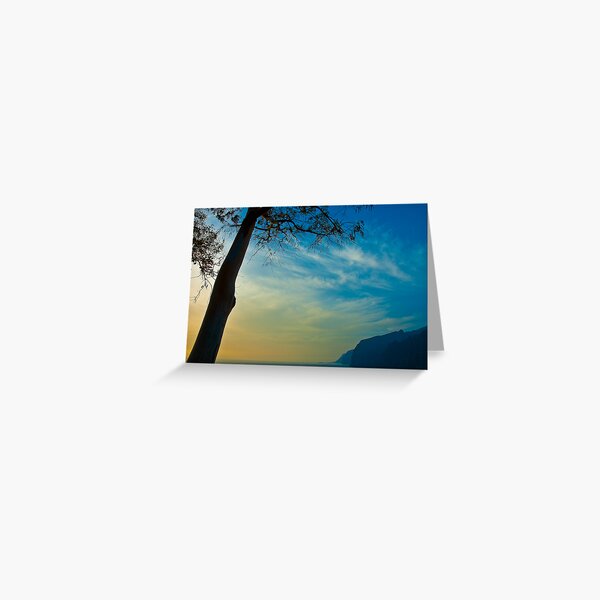The cliffs at Los Gigantes, Tenerife Greeting Card