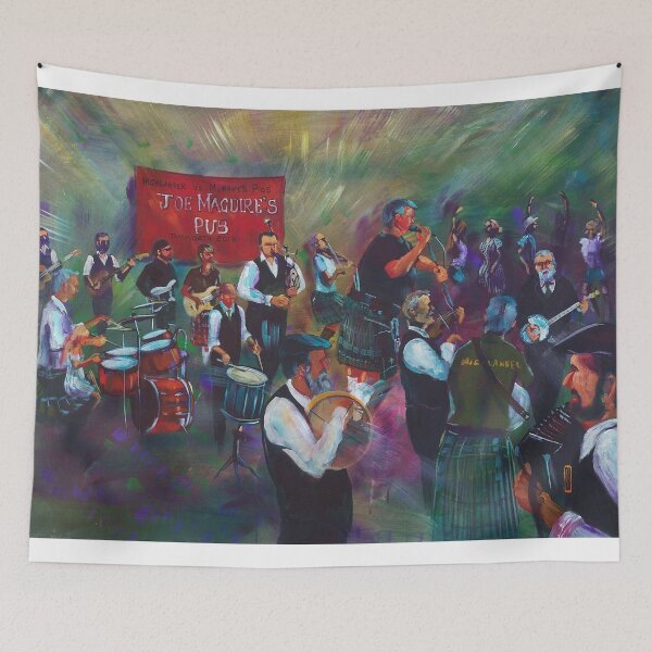 Item preview, The Battle - Tamworth Country Music Festival 2019 - Original (available) acrylic on canvas designed and sold by robert (bob) gammage.